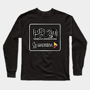 Madeira Island PR20 VEREDA DO JARDIM DO MAR logo Long Sleeve T-Shirt